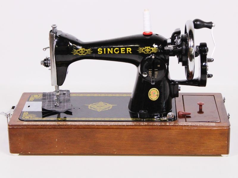 Prachtig antiek naaimachine Singer, werkt perfect! - ± 1920